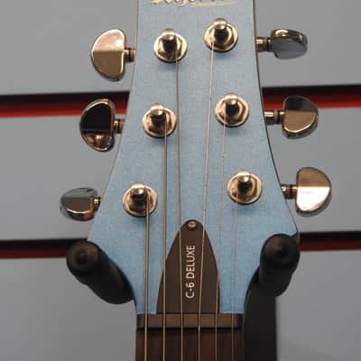 Schecter C-6 Deluxe Satin Metallic Light Blue image 5
