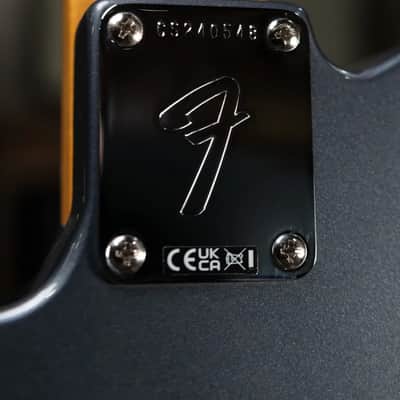 Fender Limited Edition Chris Shiflett Cleaver Telecaster Deluxe - Charcoal Frost Metallic with Hardshell Case - Floor Demo image 13