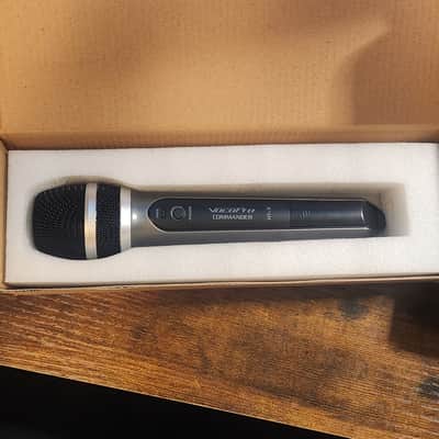 VocoPro Commander HT-3 Wireless Microphone / PR-34 Reciever 2020s - Matte Black and Grey and Silver image 1