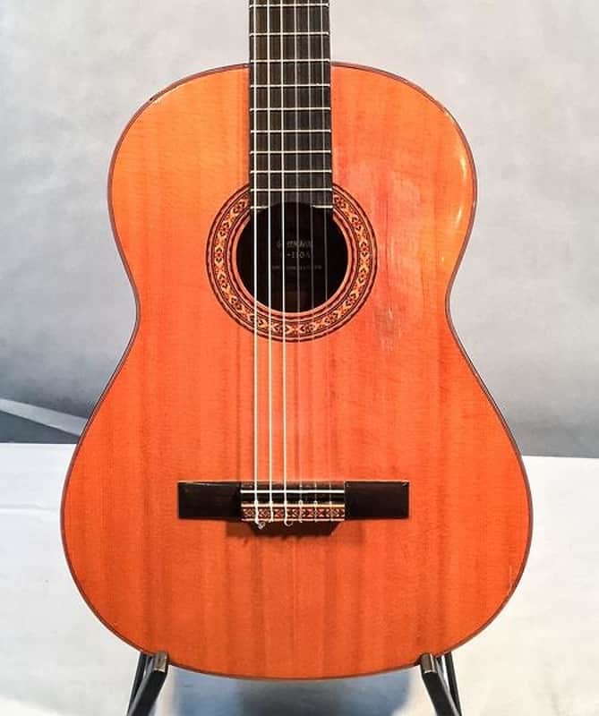 Yamaha Nippon Gakki Zebra Wood G-130A Classical Acoustic Guitar