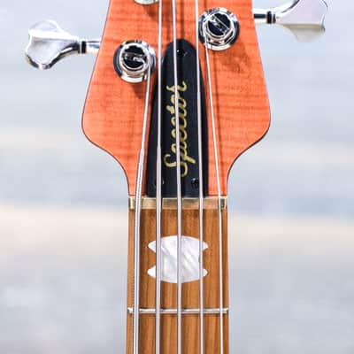 Spector Euro 5 RST Sienna Stain Matte Flame Maple Top 5-String Electric Bass w/Bag image 5
