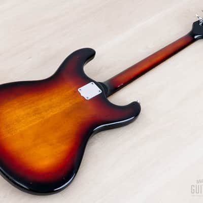 1970s Mosrite Ventures Model Vintage Electric Guitar Ash Body w/ Case, Firstman Avenger image 14
