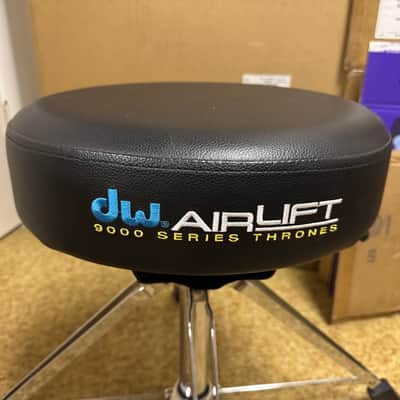 DW Drum Workshop 9000 Series Heavy Duty Air-lift Throne - Hydraulic - Round Top image 2