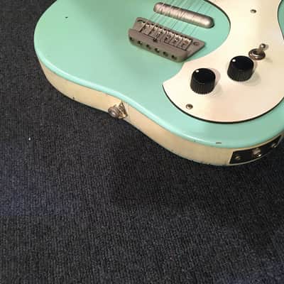 No.050426 DANELECTRO Double Cutaway Mint Green Very Good image 7