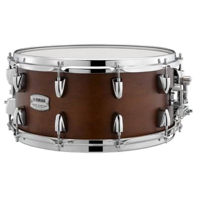 Yamaha Tour Custom Maple Snare Drum 14x6.5 Chocolate Satin