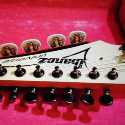 Steve Vai stage played Ibanez Universe UV7PWH image 12