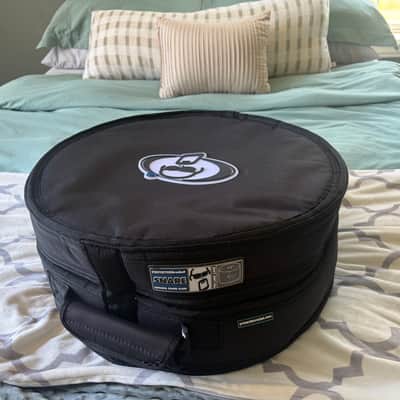 Gretsch USA Custom 5x14 Ridgeland Snare drum including 5.5x14 protection racket gig bag image 13