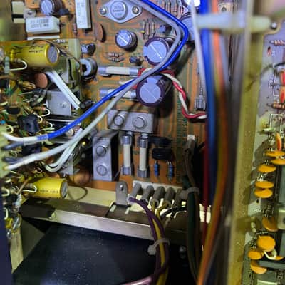 Sansui 9090DB Stereo Receiver - Fully Serviced & Most Of Circuits Board Restored & perfect working condition. image 9