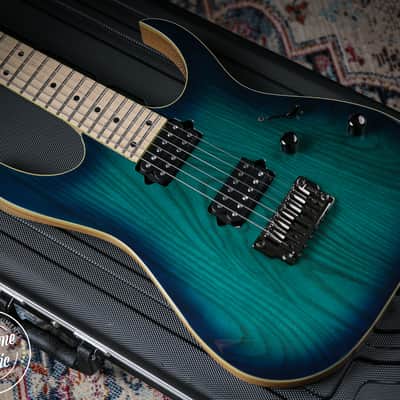 2023 Ibanez RG652AHMFX Prestige Nebula Green Burst image 5