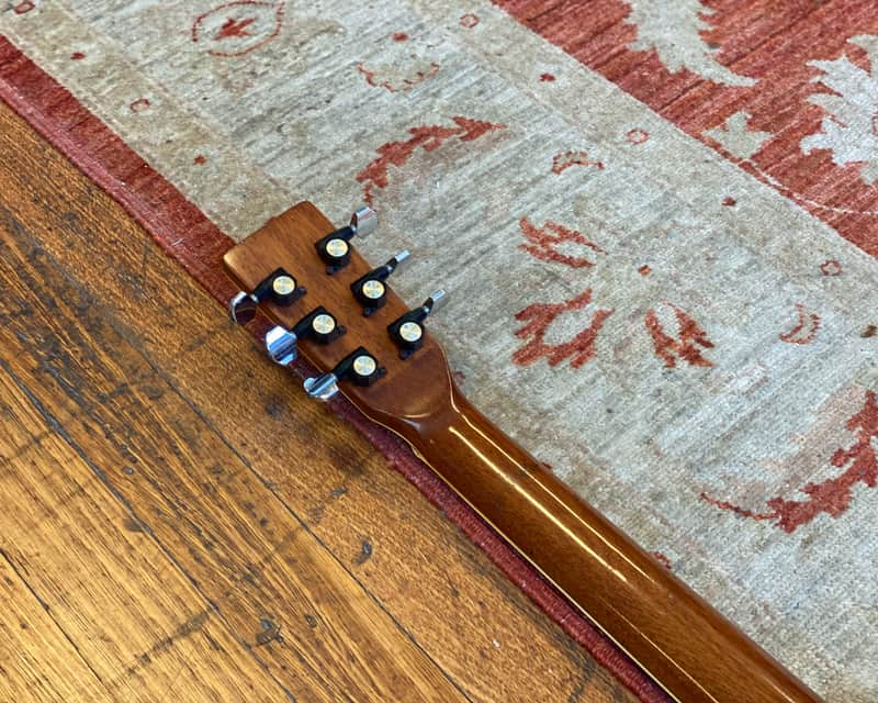 70s Kiso Suzuki W-200 Dreadnought Acoustic with HSC | Reverb