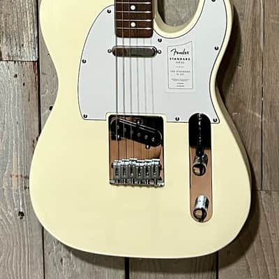 NEW Fender Standard Telecaster - Olympic White, New Line From Fender! Awesome Tele! image 2