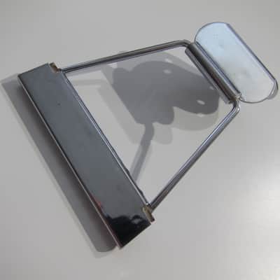 Gibson Acoustic 12 String Guitar Tailpiece Authentic Vintage Part Circa-1960s-Chrome image 2