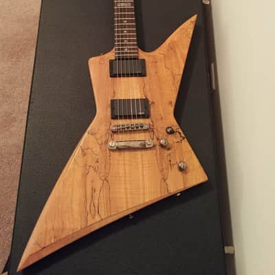 2009 ESP LTD FX-401SM Spalted Maple Natural image 1