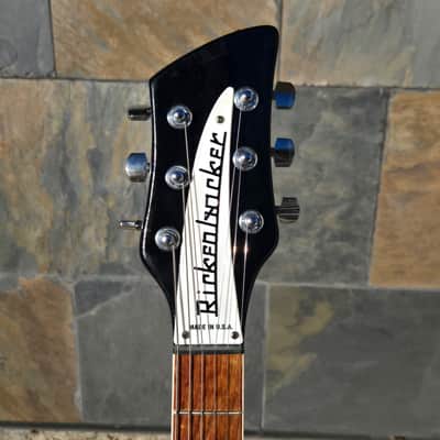Used Rickenbacker 620 Jet Glo with Case image 3