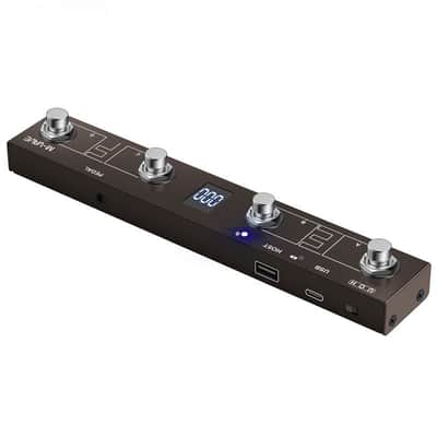 Wireless Midi Controller Keyboard 4 Buttons Foot Switch Supports MIDI Host Interface Control image 2