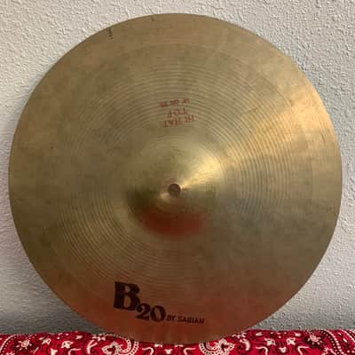 Sabian 14” B20 Hi-Hats (Pair) 1980’s image 2