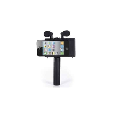 Fostex AR4i iPhone4s camera mount & mics image 1