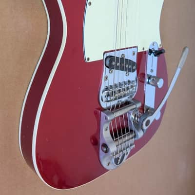 Fender Telecaster TL62B 100 BTX Japan CIJ Bigsby Double Bound Body Red image 4