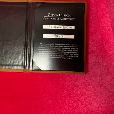 Gibson Custom ’58 Explorer Korina 2021 image 15