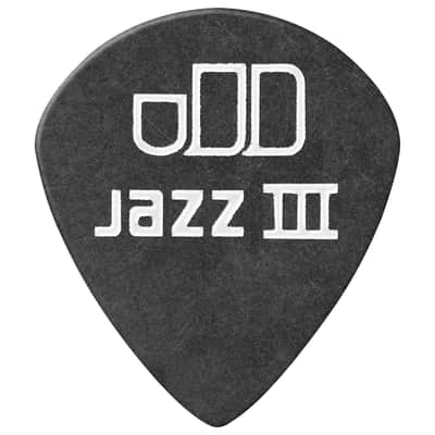 482R100 Dunlop Tortex Pitch Black Jazz III 1,00 mm Sachet de 72 Dunlop image 2