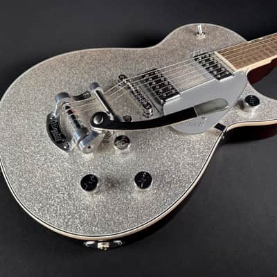 Gretsch G5230T Electromatic Sparkle Jet FT w/HSC - Silver Sparkle (Used) image 3