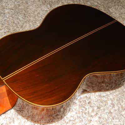 KAZUO ICHIYANAGI 20 1977 - ROBERT BOUCHET CLASS CLASSICAL CONCERT GUITAR - SPRUCE/BRAZILIAN ROSEWOOD image 10