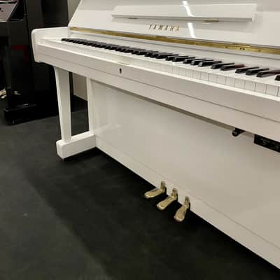 Yamaha PIANOFORTE VERTICALE U1 BIANCO + SILENT image 9