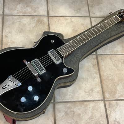 1956 Gretsch Duo Jet model 6128 Black with original case Bild 2