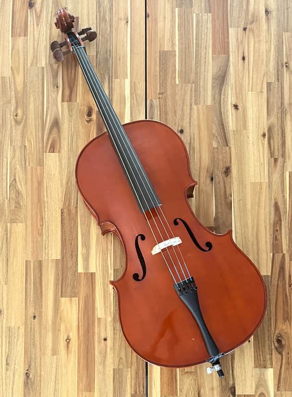 Yamaha VC5 4/4 Cello with stand and soft case image 1