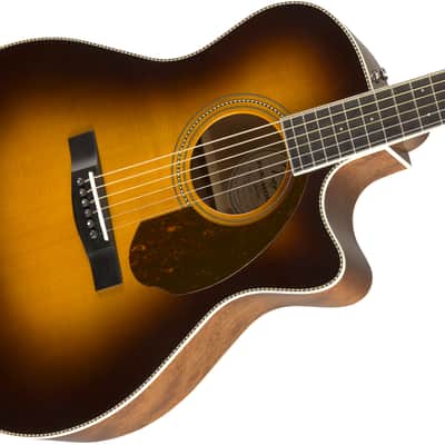 Fender E/A Paramount PM4 CE Edition Limitée Auditorium  Sunburst image 8