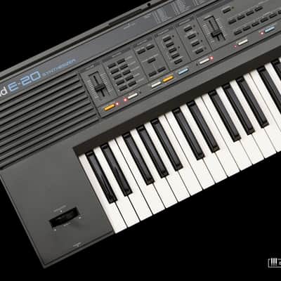 1988 Roland E-20 Vintage Synthesizer + cards image 9
