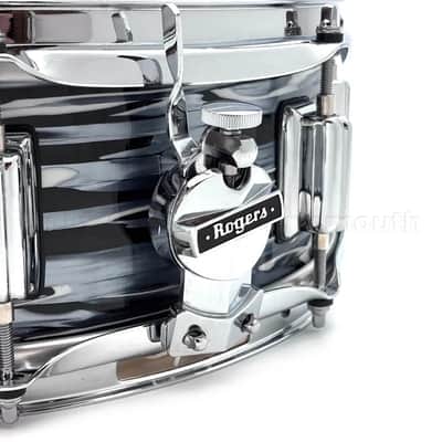 Rogers Powertone Snare Drum 14x5 70s Black Oyster image 3