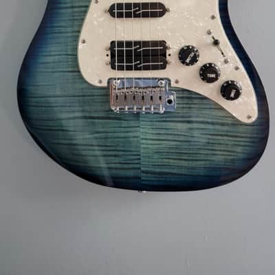 Sire Larry Carlton S7 FM 2020 - Transparent Blue image 2
