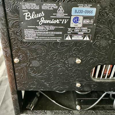 Fender Blues Junior IV 30th Anniversary 2025 - Black Western image 5