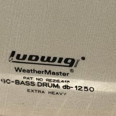 Leedy and Ludwig Concert / Symphony Bass Drum 1950-1954 - Mahogany and Maple Natural image 14