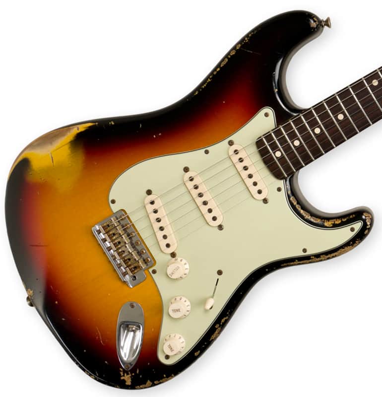 Masterbuilt Yuriy Shishkov Fender Custom Shop '61 Reissue Stratocaster Relic image 1