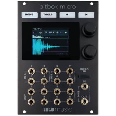 1010 Music Bitbox Micro Black Edition - Sampler Modular Synthesizer image 1