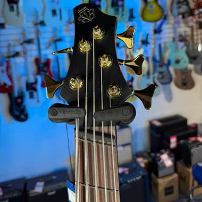 Ibanez BTB Bass Workshop BTB605LM 5-string Electric Bass Guitar - Black Flat, Free Plek, 449 image 7