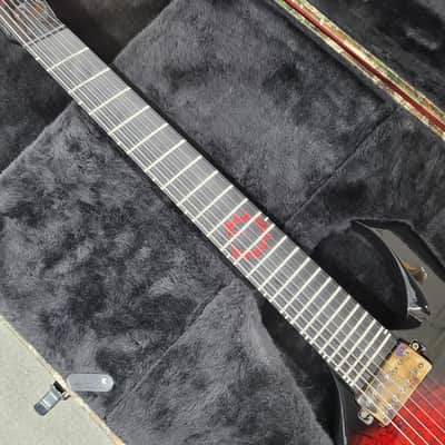 Guerilla TR-7 Custom Multi-Scale 7-String Guitar - Skarr Plasma image 5
