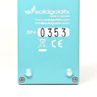 used SolidGoldFX EM-III Multi-Head Octave Echo Seafoam Limited Edition, Mint Condition with Box! image 3