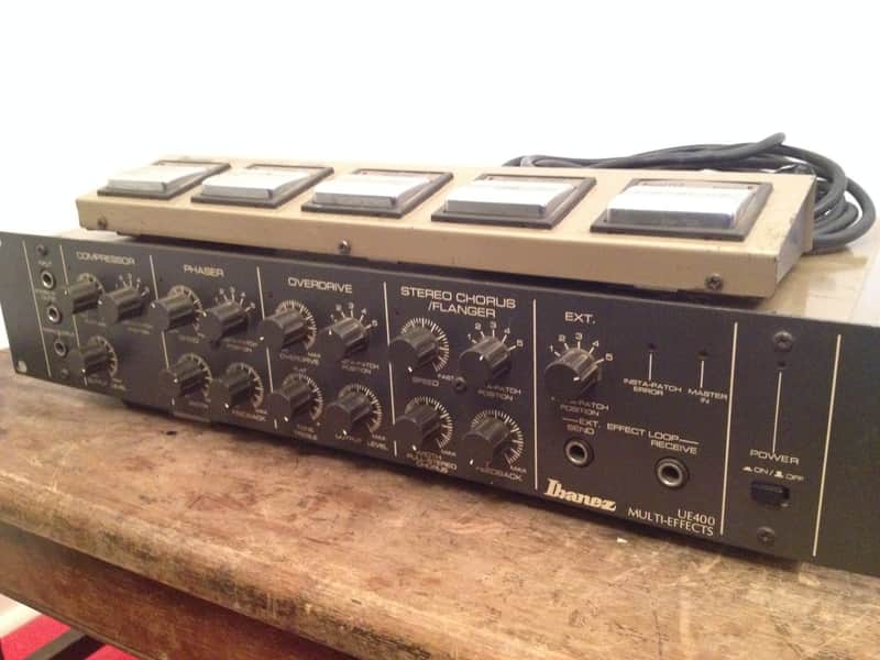 Ibanez UE400 Multi-Effects Rack with Foot Controller image 1