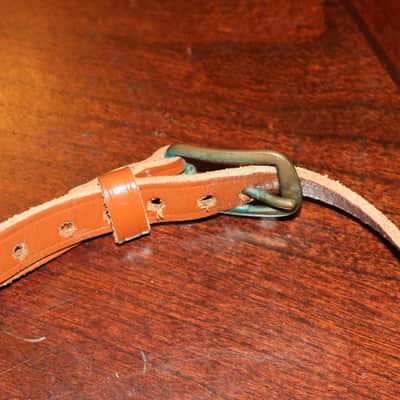 Vinatge Leather Guitar Strap image 6