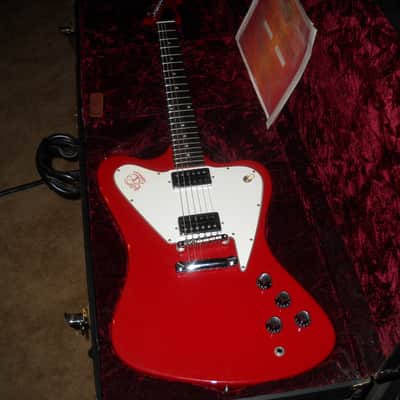 Gibson Custom Shop Non reverse Firebird rare limited run!  2002 Cardinal Red image 1