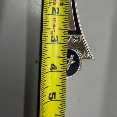 Kay Headstock Logo 60s Vintage badge nameplate image 2