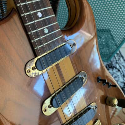 EL MAYA Neck Through Strat 1980 natural image 18
