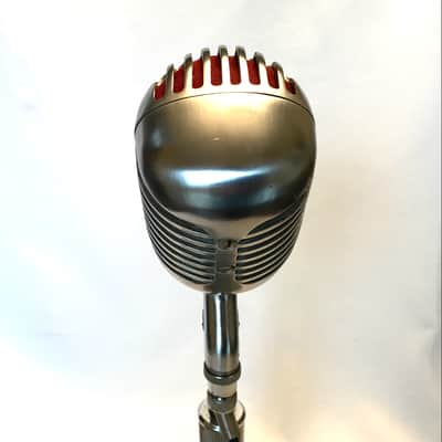 Rare Vintage 1940’s Shure Model 55C "Fat Boy” Unidyne Microphone with Atlas Stand -  “Elvis Mic” image 7
