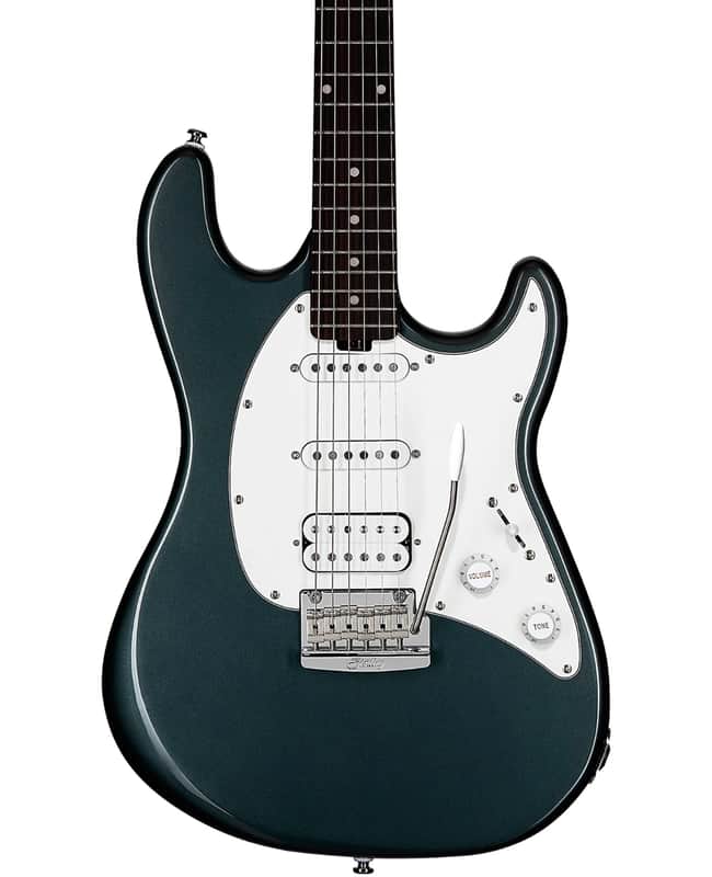 Sterling CT50 Cutlass HSS Electric Guitar, Rosewood Fingerboard, Charcoal Frost image 1