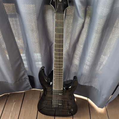 Jackson JS Series JS22-7 DKA HT Dinky Archtop with Amaranth Fretboard 2019 - 2020 - Gloss Black image 1