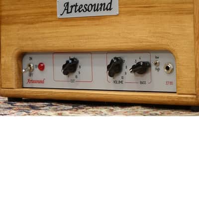 ARTESOUND EF86 - 18w Head - AC15 Style Amp - Antique Wood image 2