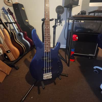 Yamaha TRBX174 4-String Bass 2010s - Blue Metallic image 1